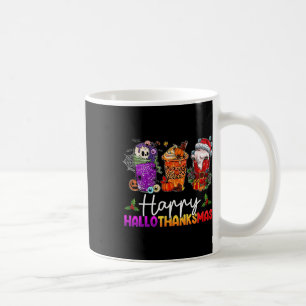 Frohes Hallothanksmas Halloween Kaffee Latte Danke Kaffeetasse