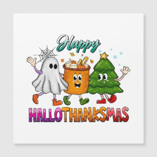 Frohes Hallothanksmas Magnetkarte