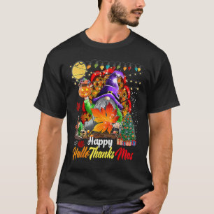 Frohes Hallothanksmas Meine Gnomies Süße Gnome Fam T-Shirt