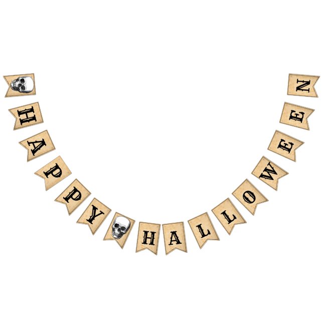 Frohes Halloween-Banner Wimpelkette (Alle)