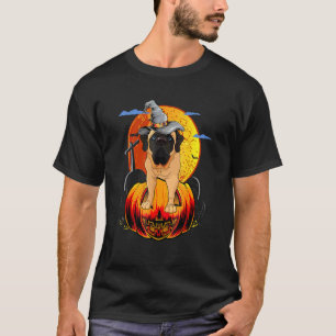 Frohes Halloween English Mastiff Hunde Halloween T-Shirt