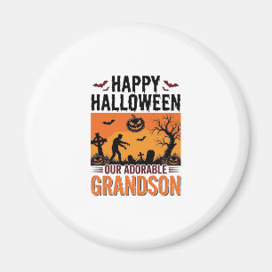Frohes Halloween Enkel Vintage Grusel-Shirt Desi Magnet