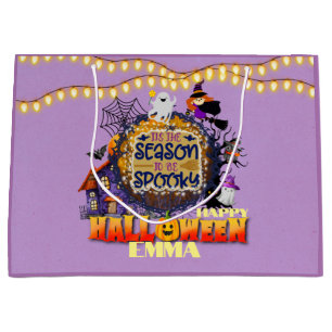 Frohes Halloween Es ist die Grusel-Saison-Feier Me Große Geschenktüte