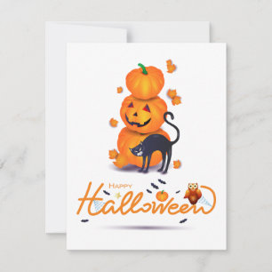 Frohes Halloween! Feiertagskarte