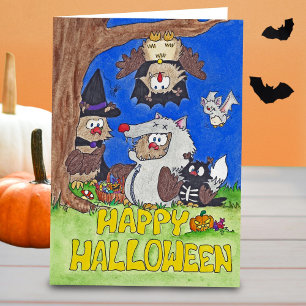 FROHES HALLOWEEN Grußkarte von Nicole Janes Karte