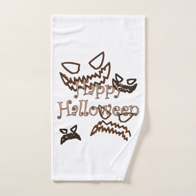 frohes Halloween Handtuch (Handtuch)