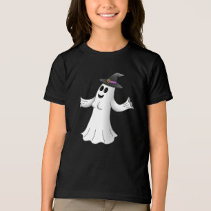 Frohes Halloween Hexe Geist Tri-Blend Shirt