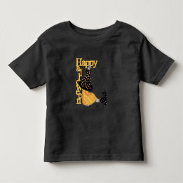 Frohes Halloween Hexe Kleinkind T-shirt