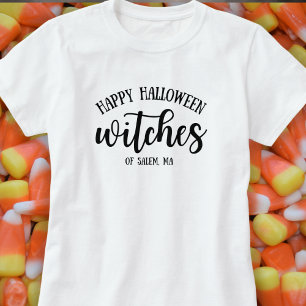 Frohes Halloween Hexen Schwarz T-Shirt