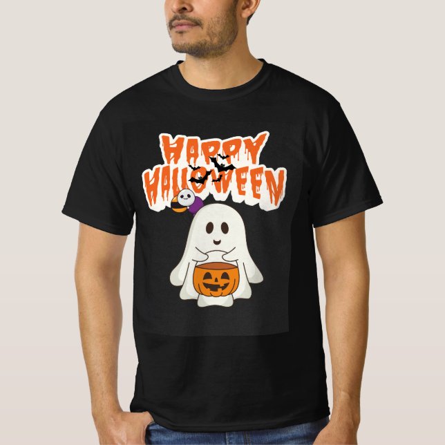 FROHES HALLOWEEN HHGP T-Shirt (Vorderseite)