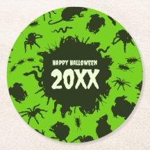 Frohes Halloween Individueller Text Dunkle Gruselt