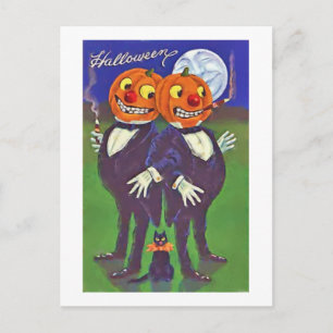 Frohes Halloween-Karte Postkarte