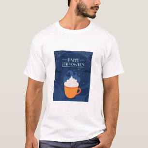 Frohes Halloween Kürbis-Gewürz-Kaffeetasse Spuky T-Shirt