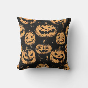 Frohes Halloween Kürbis Kissen
