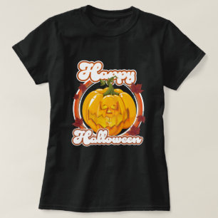 Frohes Halloween-Logo T-Shirt