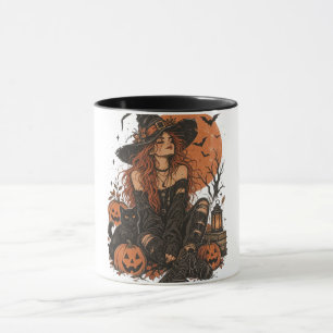 Frohes Halloween Mädchen Tasse
