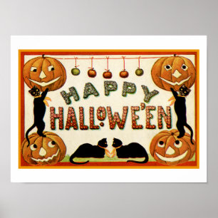 Frohes Halloween Poster