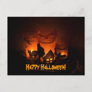 Frohes Halloween! Postkarte