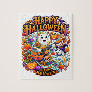 frohes Halloween Puzzle