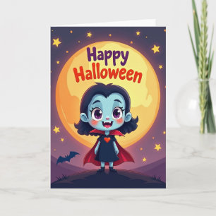 Frohes Halloween Starry Karte