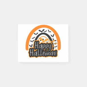 Frohes Halloween Süßer Geist Boo Post-it Klebezettel