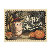 Frohes Halloween Süßer Igel