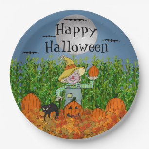 Frohes Halloween-Teller Pappteller
