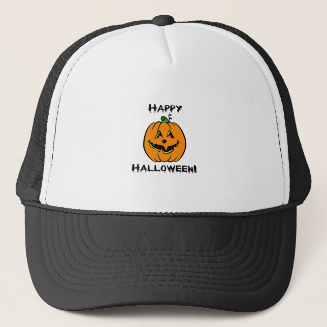 Frohes Halloween! Truckerkappe (Vorderseite)