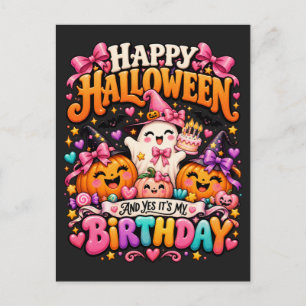 Frohes Halloween Und Ja Es Ist Mein Geburtstag Gos Feiertagspostkarte