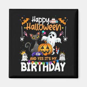 Frohes Halloween Und Ja Es Ist Mein Geburtstag Lus Magnet