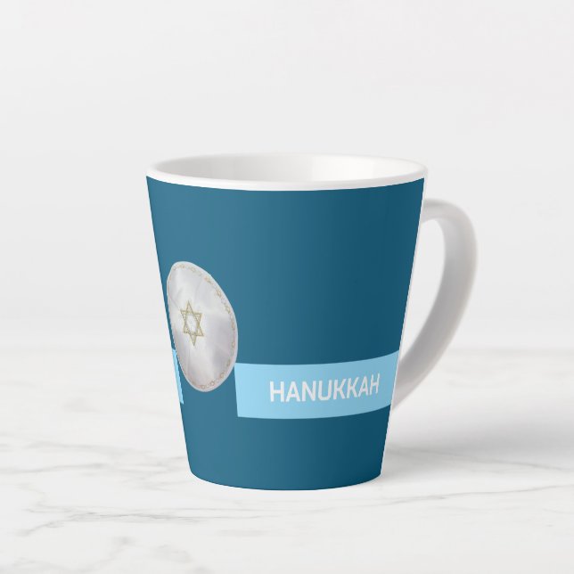 FROHES HANUKKA Klein Milchtasse (Rechte Ecke)