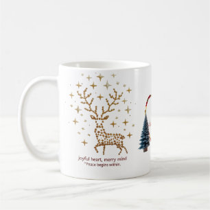 Frohes Herz Fröhlicher Geist Weihnachtsbecher Mi Kaffeetasse
