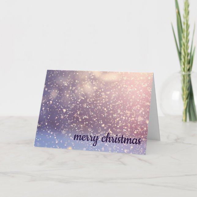 Frohes Holiday Snow Balls Dekoration Weihnachten (Vorderseite)