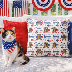 Frohes Jubiläum Amerika 250 Jahre  Kissen