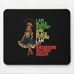 Frohes Juneteenth Ist Mein Unabhängigkeitstag Schw Mousepad