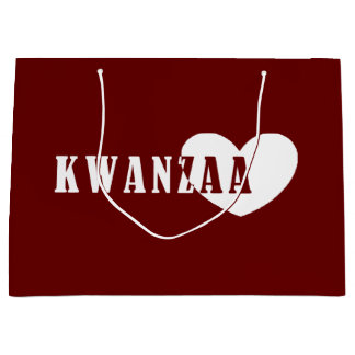 Frohes Kwanzaa Große Geschenktüte