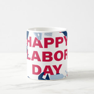 Frohes Labor Day-Wochenende Kaffeetasse