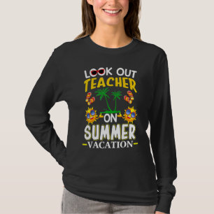 Frohes letzter Tag der Schule Spaß Lehrer Schüler T-Shirt