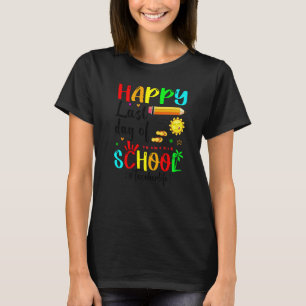 Frohes letztes Schulsommer Abschluss Lehrer T-Shirt