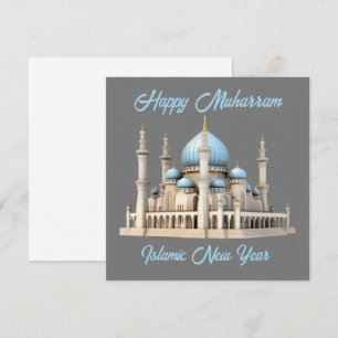 Frohes Muharram islamisches Neujahr Einladung