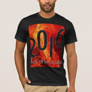 Frohes neues Jahr 2016 Jahr des Rotfeueraffen T-Shirt