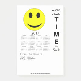 Frohes neues Jahr 2017 Motivierend Kalender Post-it Klebezettel