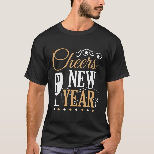 Frohes neues Jahr 2022 - Feierlichkeiten Silvester T-Shirt (Vorderseite)