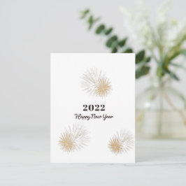 Frohes neues Jahr 2022 Feiertagskarte