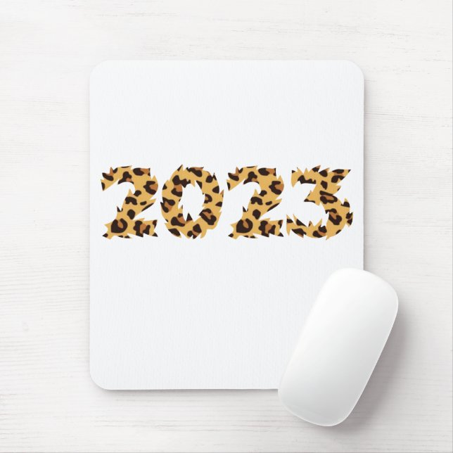 Frohes neues Jahr 2023 Mousepad (Mit Mouse)