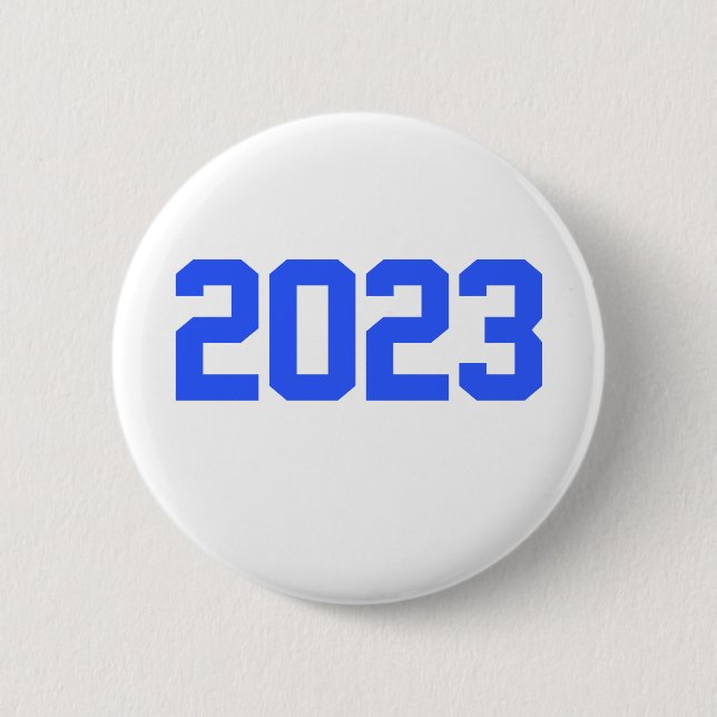 Frohes neues Jahr 2023 - Neues Jahr 2023 Button (Vorderseite)