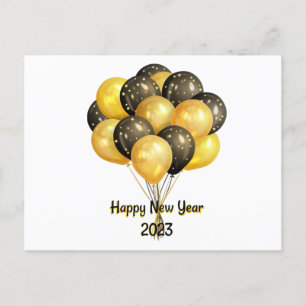 Frohes neues Jahr 2023 Postkarte