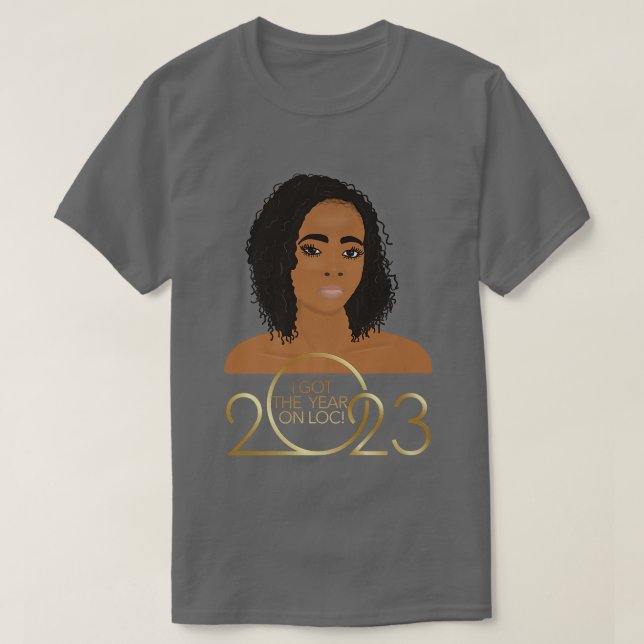 Frohes neues Jahr 2023 Schlösser Lokale T-Shirt (Design vorne)