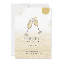 Frohes neues Jahr 2024 - Einladung