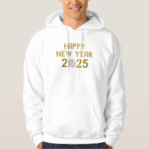 Frohes neues Jahr 2025 Hoodie
